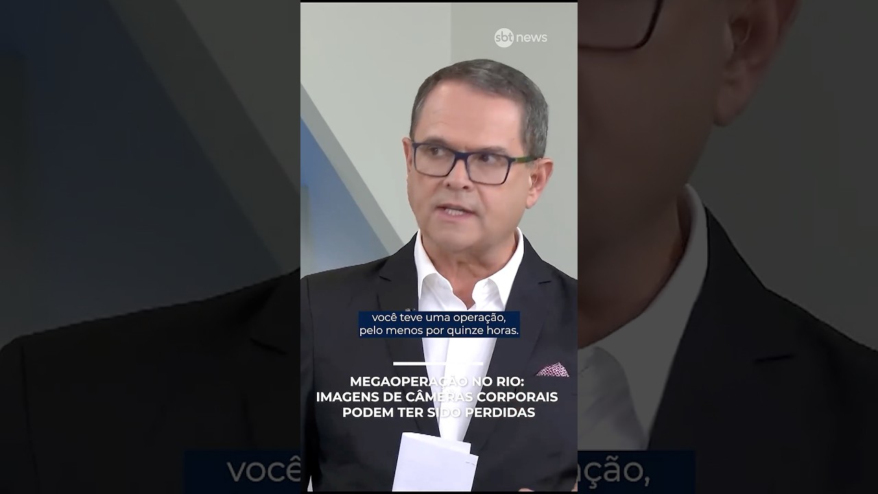 Sidney Rezende gravações de câmeras corporais de PMs durante megaoperação podem ter sido perdidas