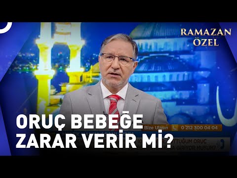 9 Aylık Hamileyim Oruç Tutuyorum | Prof. Dr. Mustafa Karataş ile Sahur Vakti