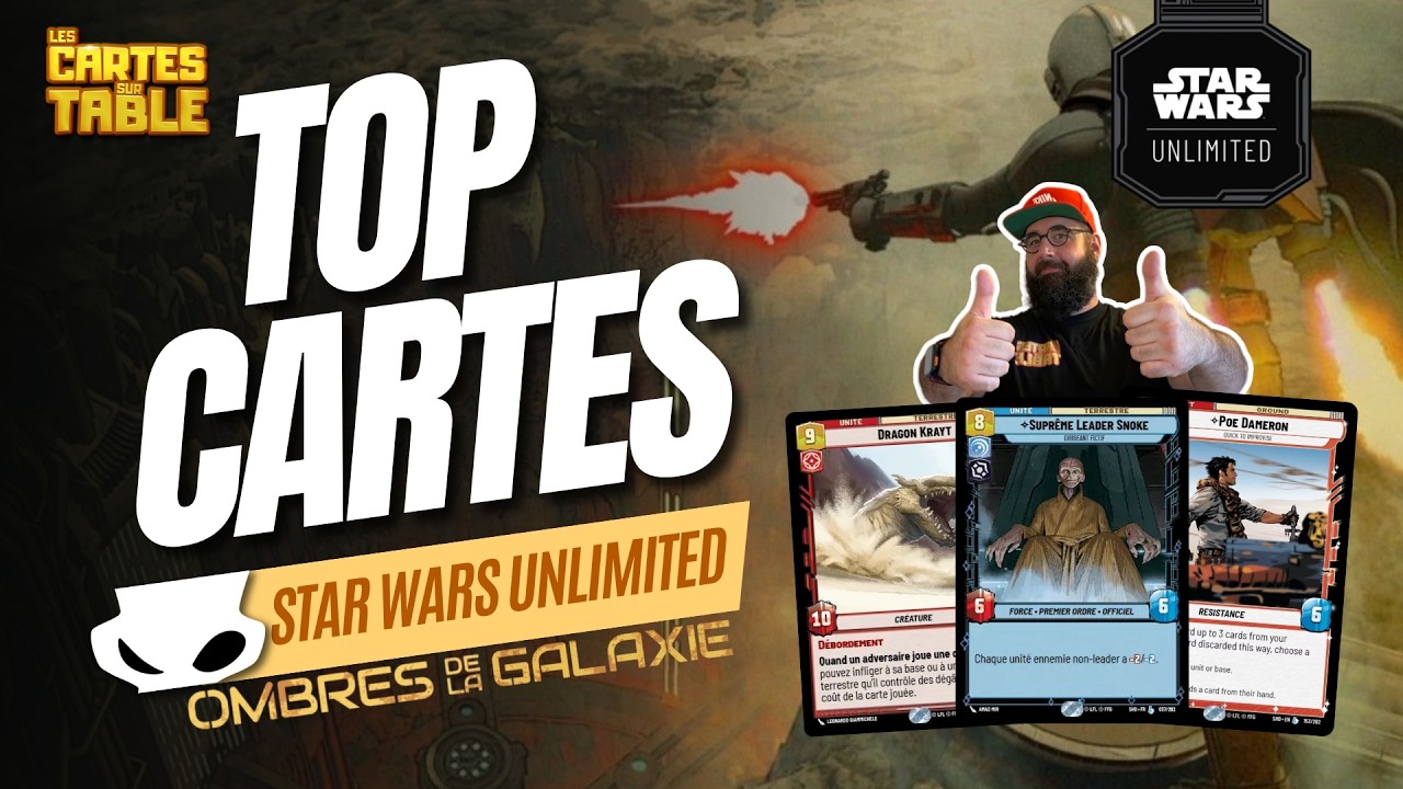 STAR WARS UNLIMITED - TOP CARTES SET 2