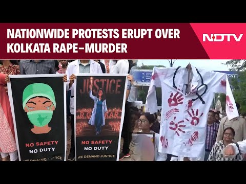 Kolkata Doctor Case | Medical Fraternity Unites: Nationwide Protests Erupt Over Kolkata Rape-Murder