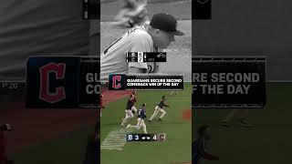 2 COMEBACKS 1 DAY 🤯 #guardians #baseball #comeback #mlb #win (Via @Guardians)