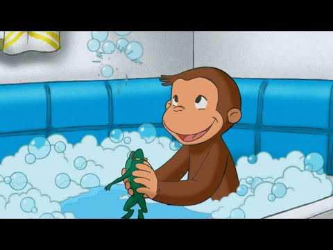 L'heure du bain avec George 🐵 Georges le Petit Singe 🐵 Dessins Animés