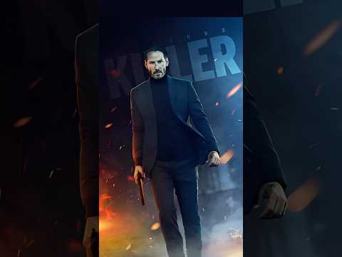 Why does John Wick make that quick hand gesture after reloading his pistol? #movies #johnwick