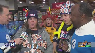 Round 1 of the Turkey Bowl wraps