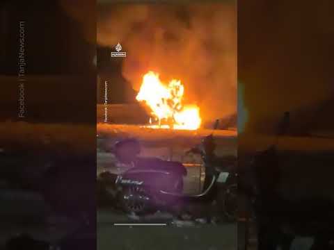 Second day of Spain - Morocco border clashes amid mass migrant influx | AJ #shorts