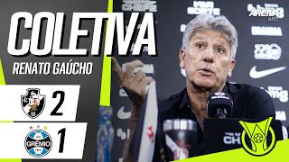 COLETIVA RENATO GAÚCHO | AO VIVO | Vasco x Grêmio - Brasileirão 2026
