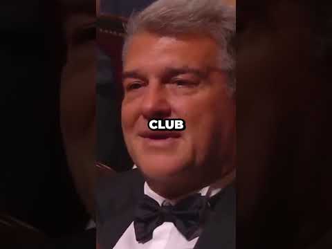 El día que Gavi rompió las reglas en la ceremonia del Balón de Oro. #shorts