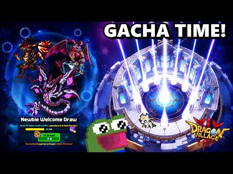 OUR FIRST GACHA DRAWS! Dragon Village 3 - Part 3 (PC F2P Walkthrough) 드래곤빌리지3