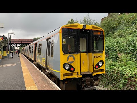 A Ride On Merseyrail 507003 To Hunts Cross