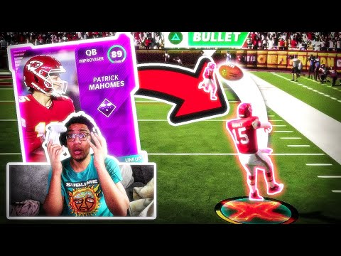 I SECRETLY Powered Up Patrick Mahomes And It MADE HIM TOO GOOD in Madden 21 Ultimate Team.. X-Factor