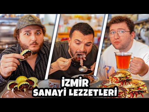 İZMİR SANAYİ LEZZETLERİNİ DENEDİK ! w/@EfeUygaçKesit @MesutCanTomay