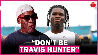Dennis Rodman criticizes Travis Hunter marriage to Leanna Lenee