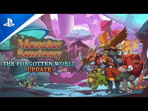 Monster Sanctuary - The Forgotten World Launch Trailer | PS4 Games