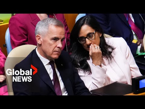 YouTube video thumbnail: Carney Sees “Many Possibilities” for Canada's Role in the World After UN Meeting