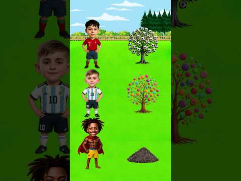 What has grown on Junior’s tree here? 🤯 #ronaldo #cr7 #football #mrcr7vsm10