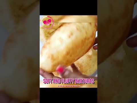 20 minute instant Bhature  | Bhatura recipe #shorts #khanamanpasand