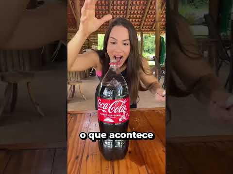 Esta MULHER vai fazer a COCA COLA explodir com MENTOS!