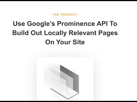 Local Proximity Plugin, How to Build Local SEO Relevance