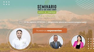 Seminario - Todo lo que tienes que saber antes de comprar una parcela 🌳