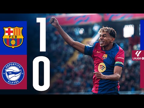 FC BARCELONA 1 vs 0 ALAVÉS  | LALIGA 2024/25 MD22