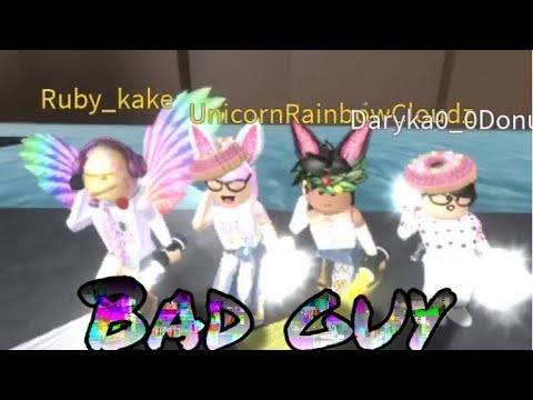 Roblox Music Video:Bad guy Billie Eilish