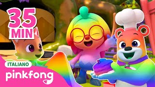 Imparare i colori per bambini 🌈 | +Compilazione | Pinkfong, Bimbo Squalo! Canzoni per Bambini