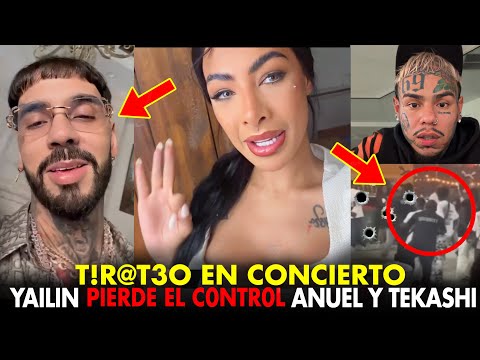 🚨UN LIO FEO! YAILIN PIERDE EL CONTR0L CON ANUEL Y TEKASHI LUEGO DEL LIO EN CONCIERTO DE CURAZAO