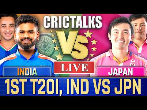 Live: India vs Japan, 1ST T20I, 2026 <strong>Series</strong>, Cricket <strong>Match</strong> Today Score Commentary, CricTalks
