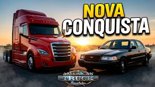 Trabalhei de CAMINHÃO até comprar um CARRO! - American Truck Simulator