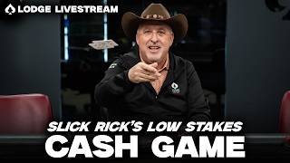 Slick Rick Is Ready To CRUSH Poker Souls! | Lodge Live Stream