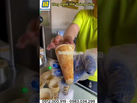 Máy Làm Pizza Ốc Quế - Pizza Cone Master
