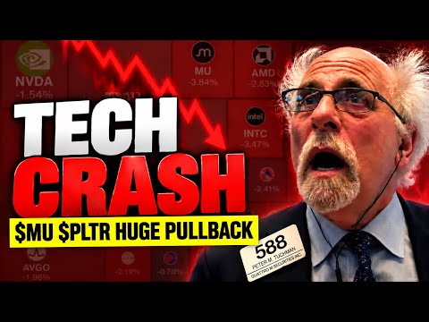 Tech <strong>Stocks</strong> Crash 🚨 AI Overspending + Rate Hike Risks | Live Trading Stock <strong>Market</strong> <strong>Today</strong> $NVDA $TSLA