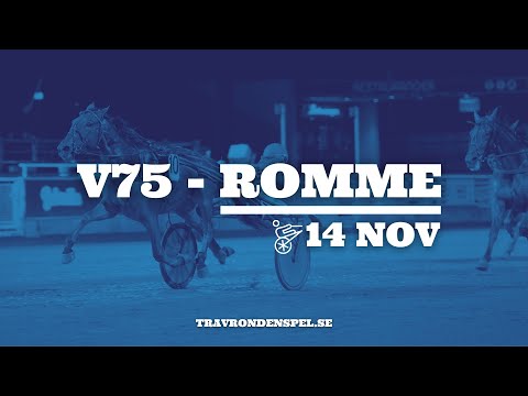 V75 tips Romme | 14 november