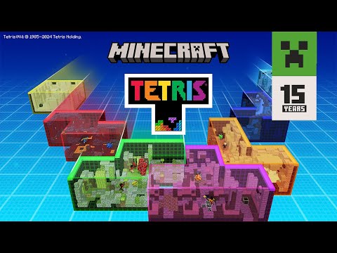 Minecraft x Tetris®