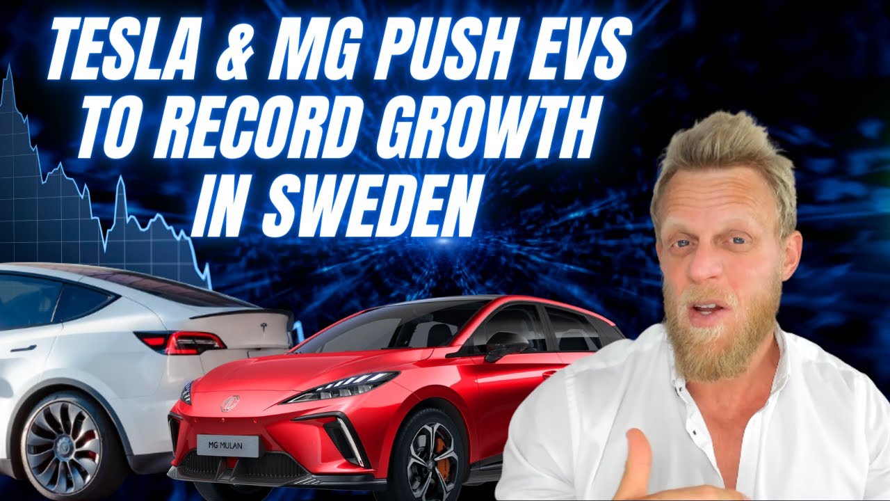 Electric cars hit record 63.4% market-share In Sweden led by Tesla & MG