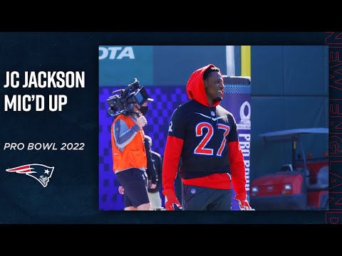 "They got me going up against a cheetah for real" | 2022 Pro Bowl: J.C. Jackson Mic
