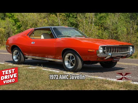 1972 AMC Javelin SST -- For Sale @ MotoeXotica