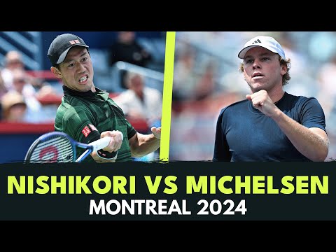 Kei Nishikori vs Alex Michelsen Highlights | Montreal 2024