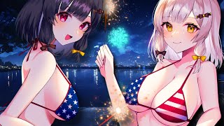 AMERICA, F YEAH!! 🦅❤️🤍💙 【 HAPPY 4TH OF JULY 】