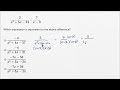 Operations with Rational Expressions: A Basic Approach