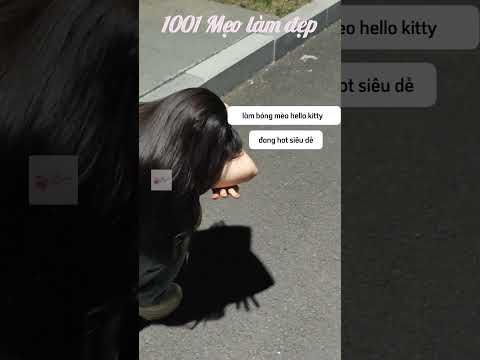 Làm Bóng Mèo Hello Kitty Đang Hot