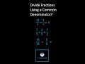 Understanding Division of Fractions