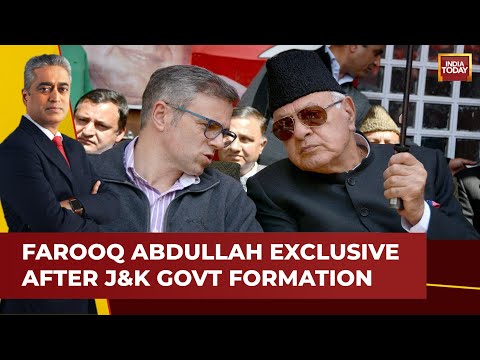 Exclusive: Farooq Abdullah Speaks To India Today's Rajdeep Sardesai After NC Govt Formation In J&K