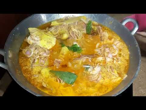 Rendang Ayam Tua/Pencen Bahan Paling Simple