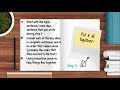 Writing an Objective Summary: Demonstration and Practice
