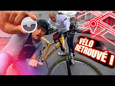 PIÉGER UN VOLEUR AVEC UN AIRTAG gps  ( Vélo fini dans un Quartier Chaud...)