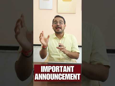 Important Announcement for class 11th & 12th!!!