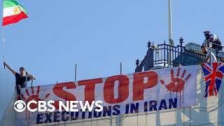 YouTube video thumbnail: Iranian Dissident Reacts as Over 30 Nations Condemn Iran's Abuse of the Death Penalty