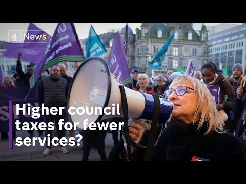 Why UK councils are cutting services but raising taxes