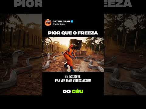 NEM O INSTINTO SUPERIOR PREVIU: Goku vs o Buraco com Cobras do Brasil